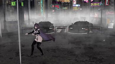 Nude Elf VTuber Hentai MMD | Blah Blah Blah