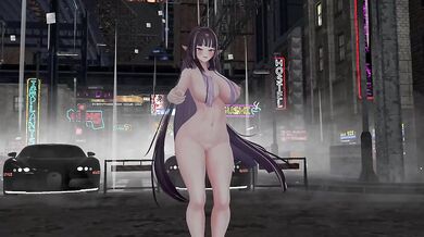 Nude Elf VTuber Hentai MMD | Blah Blah Blah