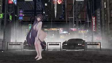 Nude Elf VTuber Hentai MMD | Blah Blah Blah