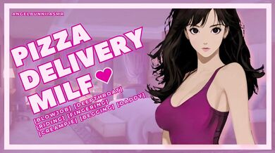 [F4M] Pizza delivery riding until creampie [deepthroat] [daddy] audio ASMR role play