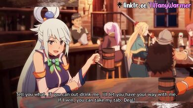 Konosuba Gets Free Drink