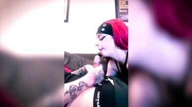 I let him use my mouth whenever he wants