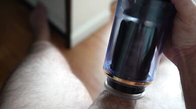 Very intense orgasm from my toy! YourAverageDave