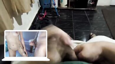React: Cum in my pretty little mouth. The best first-person deep-throat blowjob
