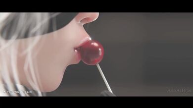 2B Wants to Trade Her Lollipop With Your Dick | 3D Hentai Cartoon