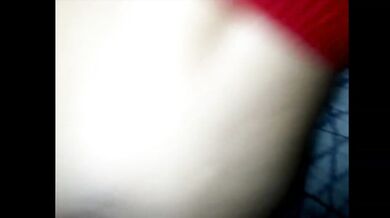 Dedos en la vagina,semen en las nalgas de morena latina culona