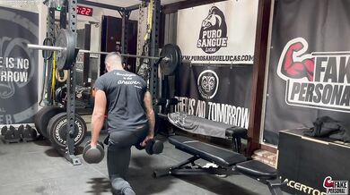 A perfect teen with a fitness body gets fucked by her Italian personal trainer | Peachlollypop