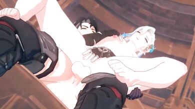 wriothesley x neuvillette romantic sex - Genshin Impact Yaoi