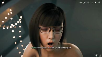 Game: FreshWomen, Episode 11 - Sex with two girlfriends at once, a great night (russian voice)