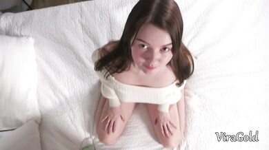 Stepdaughter Angelica Sucks her StepDad Cock to Cum