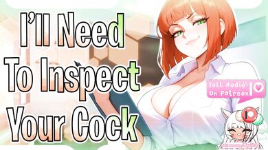 [F4M] | "YES, The Cock Inspection IS A Mandatory Part Of The Interview..." {Lewd ASMR}