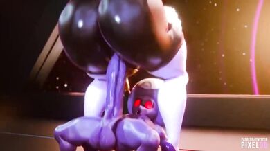 Queen Tyr’ahnee Having sex with a Shroob