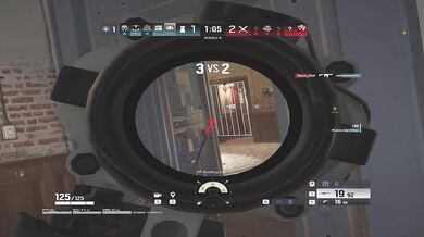 Ash penetrates enemies to get a sexy ace