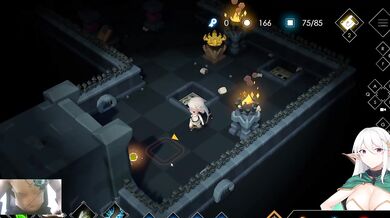CUTE BRUNNETE BEING FUCKED BY DOM MUMMY - ESCAPE DUNGEON 2