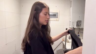 My nanny washes my clothes and touches my vagina very nicely