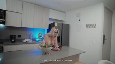Mature MILF places an order but can't pay for it