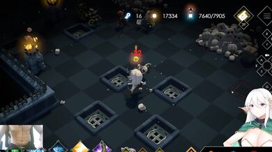 CUTE BRUNNETE ELVEN FUCKED BY HUGE DEMONLORD - ESCAPE DUNGEON 2