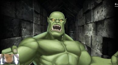 CUTE ELVEN FUCKED BY HUGE ORC DICK - ESCAPE DUNGEON 2