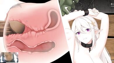 CUTE ELVEN FUCKED BY HUGE ORC DICK - ESCAPE DUNGEON 2