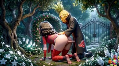 Ninja Clan Secrets Abacaxi eats Moranguete’s pussy and ass in Cosplay Moranguete and Abacaxi’s hardcore ninja anal session Moranguete and Abacaxi