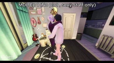 My Demonic Lover - Ep 1 Sexy stuff only + bonus blowjob scene