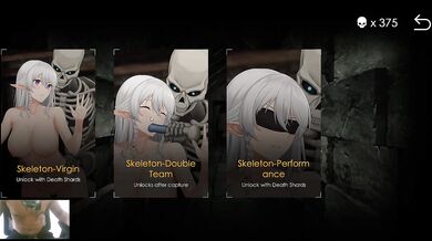 CUTE BRUNNETE ELVEN FUCKED BY SKELLETON - ESCAPE DUNGEON 2