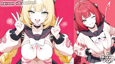 Big Tits Ukinami Yuzuha hentai from Zenless Zone Zero hentai by xDreamPool