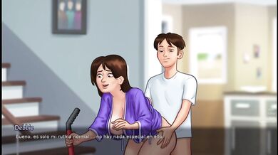 She wanted him to fuck her while she was cleaning the house, that was her fantasy.