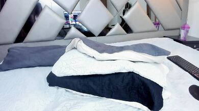 Ebony Colombian Latina Nahomiis: Standing Doggy Dildo Fuck and Ass Facing Camera