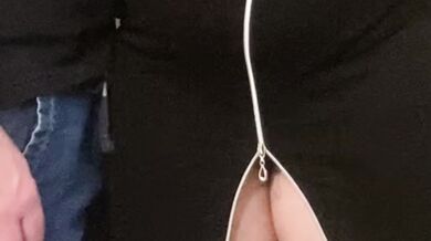 Fingering A Juicy Pussy Under Dress in Crowded Subway