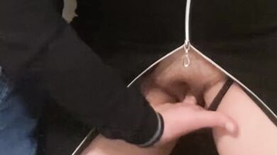 Fingering A Juicy Pussy Under Dress in Crowded Subway