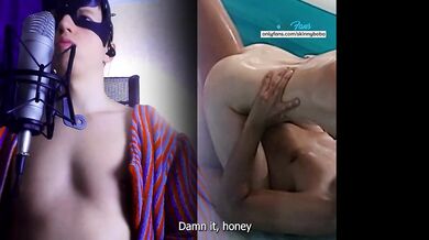The stepdaughter asked her stepfather to swim with her in the pool to seduce him[eng sub dirty talk