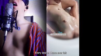 The stepdaughter asked her stepfather to swim with her in the pool to seduce him[eng sub dirty talk