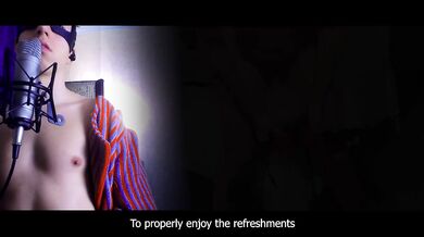 The stepdaughter dreams of only one thing: to forever remain an obedient bitch for her stepfather.[eng sub dirty talk
