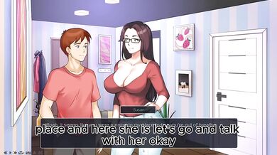 I went to therapy where the therapist was a woman with big breasts and big ass part 1 porn game gameplay