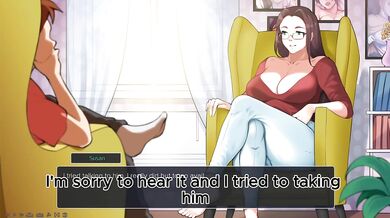 I went to therapy where the therapist was a woman with big breasts and big ass part 1 porn game gameplay