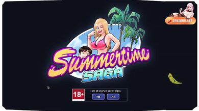 (P58) | Summertime Saga | Rough Morning... Debbie Destroyed on Kitchen Table!