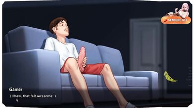 (P58) | Summertime Saga | Rough Morning... Debbie Destroyed on Kitchen Table!