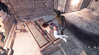 Beast In The Sun Tomb RIder Parody Sex Game Play Ep 08