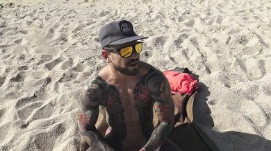 Pick up brunette in nudist beach and fuck her ass