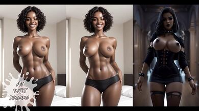 BEST JOI WITH HOT EBONY, MULATTO AND DARK SKIN GIRLS!! (BLACK GIRLS ANIMATION COMPILATION) - ASMR/JOI
