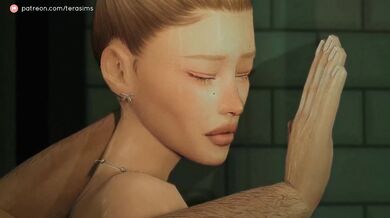 Babysitter caught me getting fucked and fingered herself to it later