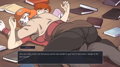 I got special treatment from the girl I met in the library video game porn