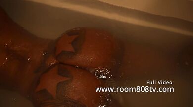 bathroom bliss spirals into ecstasy, then splatter