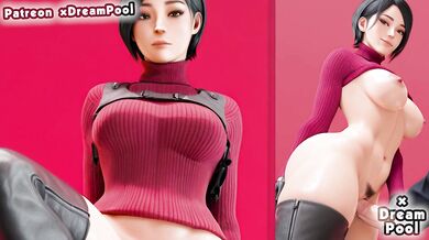 Big Tits ada wong hentai from Resident Evil hentai by xDreamPool