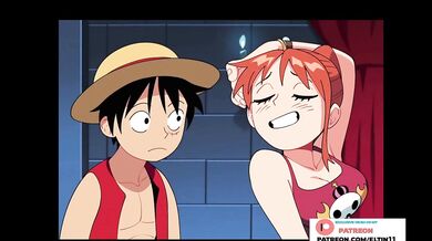 Nami Hot Fuck With Lufi And Creampie On Ship | Best One Piece Hentai 4k