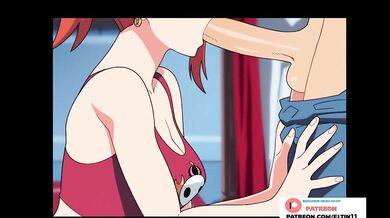 Nami Hot Fuck With Lufi And Creampie On Ship | Best One Piece Hentai 4k