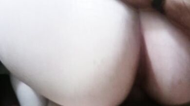 TX fun size bbw takes cock in both holes