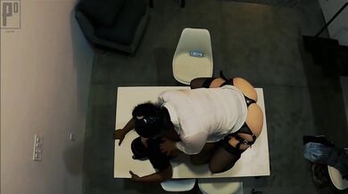 Big Booty Milf Fucks His Ass Everywhere