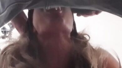 Throater's real wife takes cock deep and hard